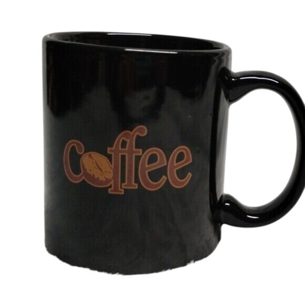 M Ware Coffee Mug Library Decor‎ Non-Fiction Cup Black Novelty